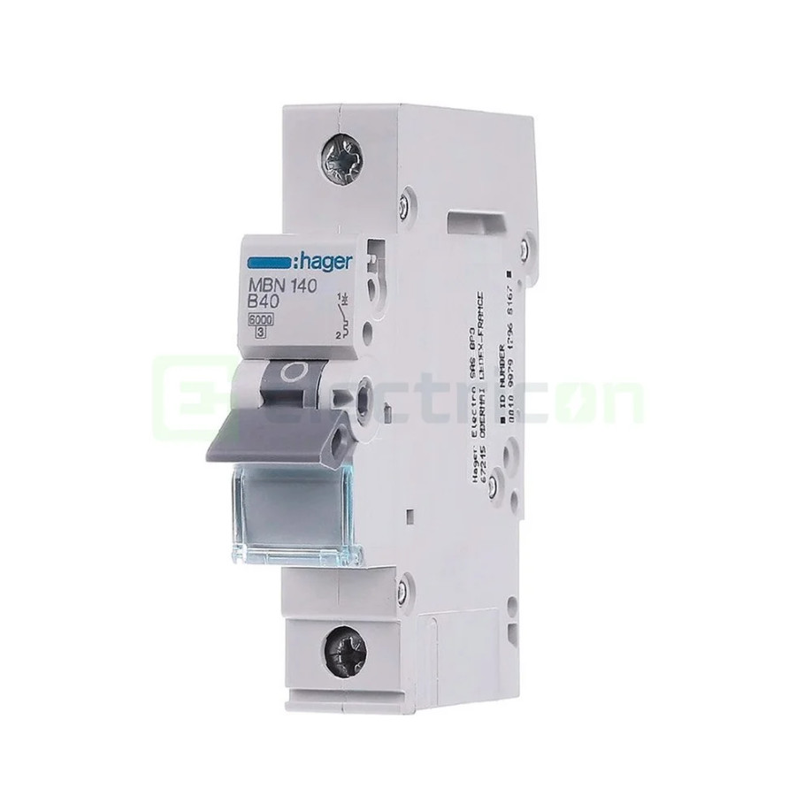 Disjunctor MCB Hager MBN140 1P curba B 40A