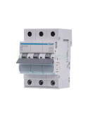 MCB - Siguranță automată - disjunctor - curba B 6A 6kA 3P 3M Hager MBN306