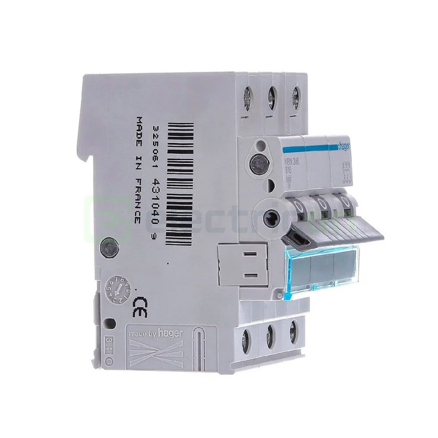 Disjunctor MCB Hager MBN340 3P curba B 40A