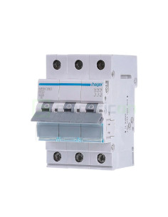 Disjunctor MCB Hager MBN350 3P curba B 50A