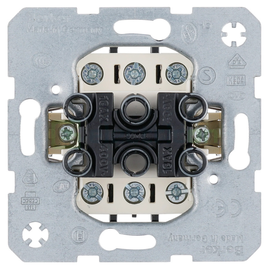 Mecanism interior pentru intrerupator triplu Berker gama S.1