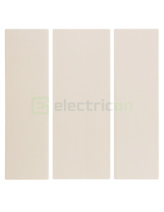 Placă bej pentru întrerupător triplu Berker S.1