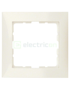 Ramă decorativă simplă bej pentru aparataj modular Berker S.1