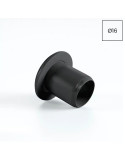 Presetupă - Adaptor tub rigid sau copex de Ø16 mm negru pentru cutiile de joncțiune - Durosol Plus ISR Kouvidis 4051016