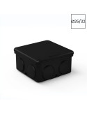 Doză ramificație - Cutie conexiuni Ø25/32 - 101x101x50mm montaj aparent cu protecție UV IP55 - Kouvidis 3025025