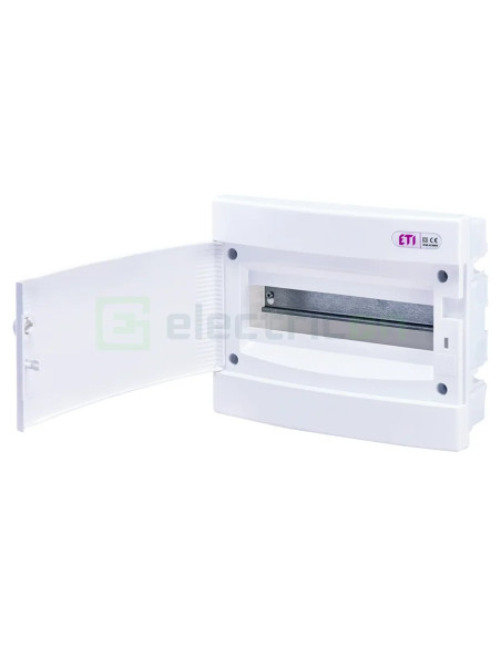 Tablou sigurante,usa alba, 12M incastrat, IP40, ECM12PO, ETI, 001101015 - Electricon.ro