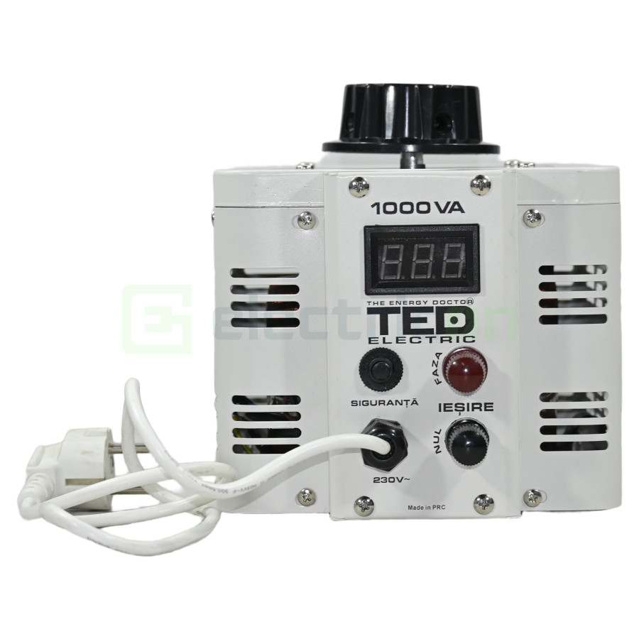 Autotransformator variabil MT-1KVA TED Electric 0-300V