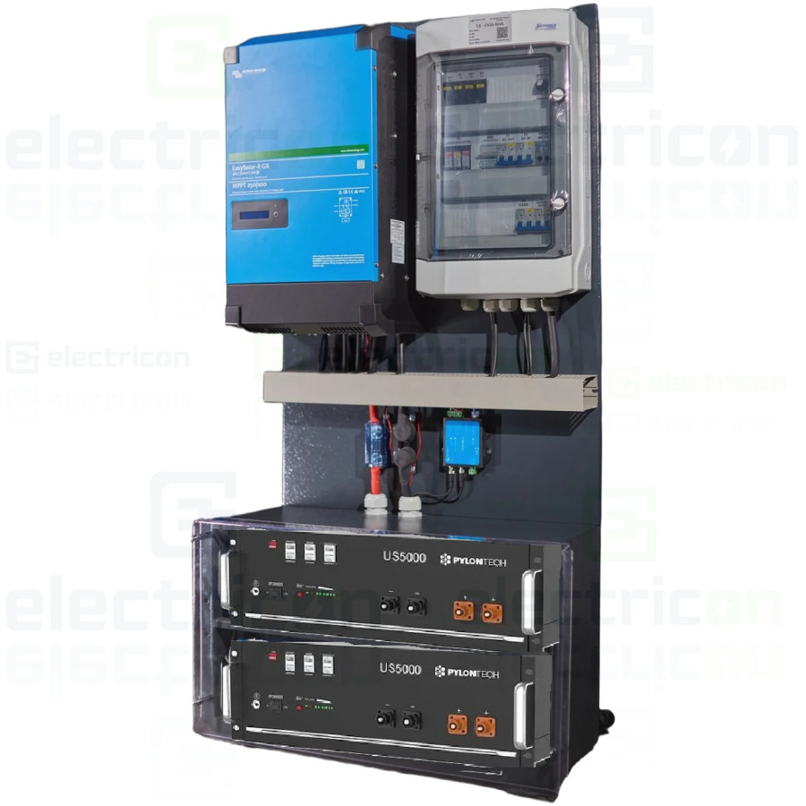 Kit Victron preinstalat 9.6 kWh Pylontech Multiplus II 8 kVA