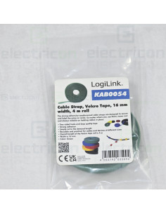 Colier velcro Schrack 16mm 4m verde organizare 2