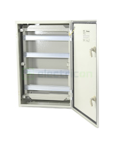Cutie metalică SKYBOX 64 module IP65 cu ușă