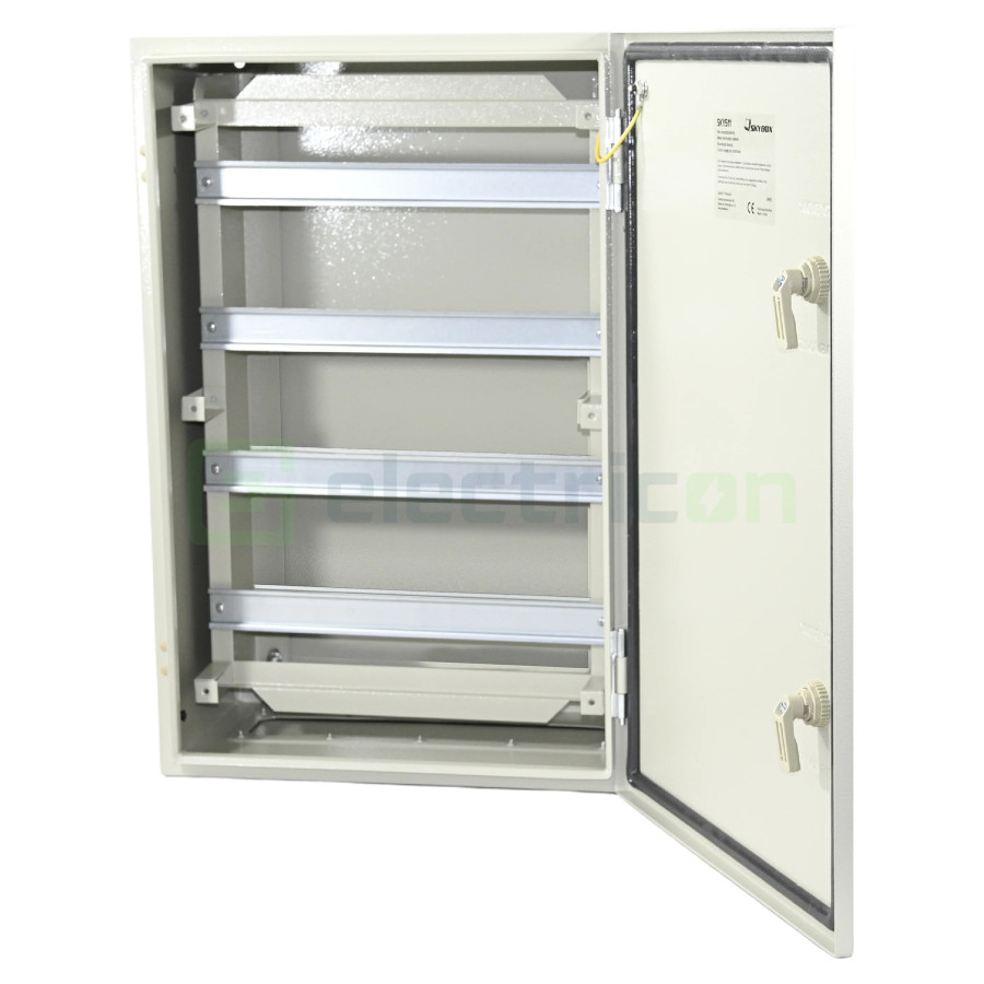 Cutie metalică SKYBOX 64 module IP65 cu ușă