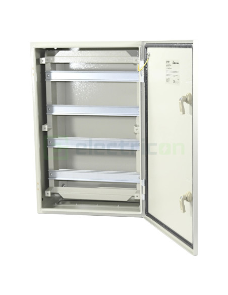 Cutie metalică SKYBOX 64 module IP65 cu ușă