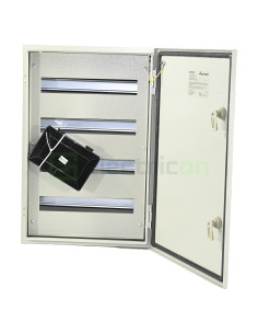 Cutie metalică SKYBOX 64 module IP65 cu ușă 2