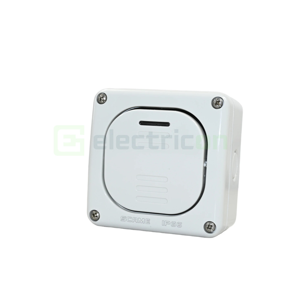 Intrerupator aparent Scame 20AX IP65 M95 cu indicator neon - 137.5012