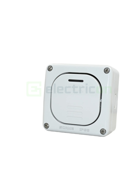 Intrerupator aparent Scame 20AX IP65 M95 cu indicator neon - 137.5012