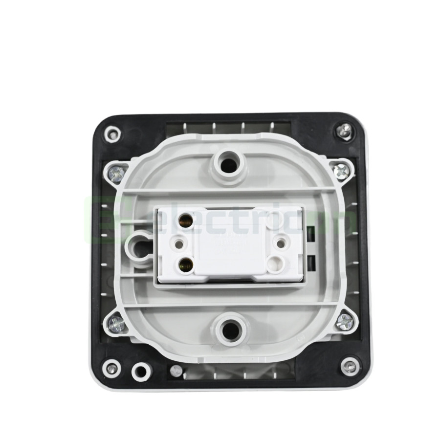 Intrerupator aparent Scame 20AX IP65 M95 cu indicator neon - 137.5012