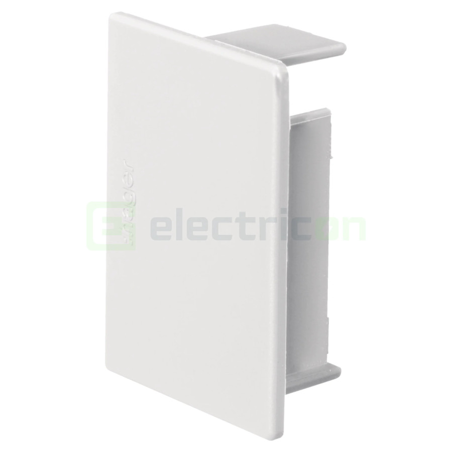 Capac capăt canal LF/LFH 40x57mm alb Hager LF4006069016