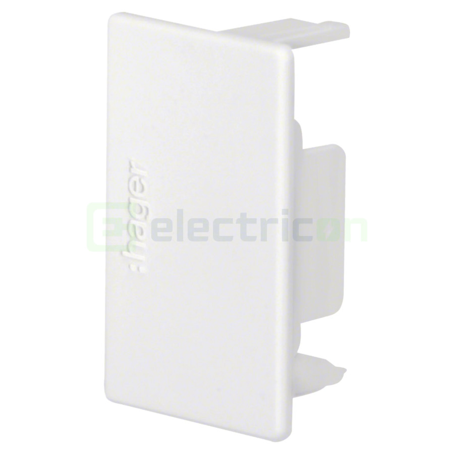 Capac capăt canal LF/LFH 30x45mm alb Hager LF3004569016