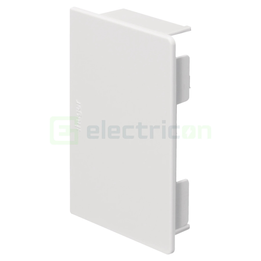 Capac capăt canal LF/LFH 60x90mm alb Hager LF6009069016