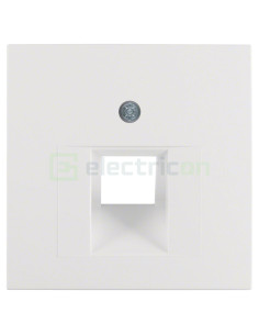 Placă centrală priză FCC S.1/B.3/B.7 alb mat polar Berker 14071909