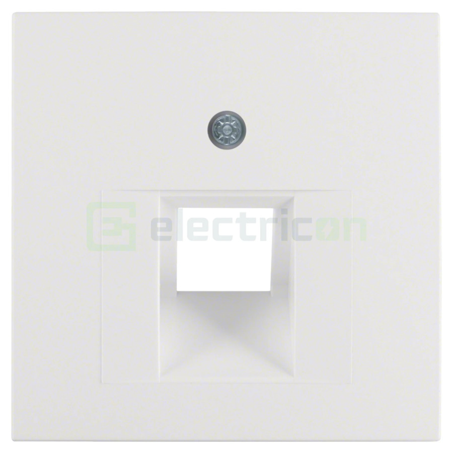 Placă centrală priză FCC S.1/B.3/B.7 alb mat polar Berker 14071909