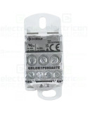 Clemă de derivație Cu-Cu 1P 7 conexiuni (1x16mm² + 2x16mm² + 4x6mm²) 80A IKBC - Schrack IKBC1016