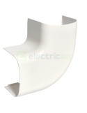 Unghi plan - pentru canal cablu Clima - 65x90 mm, cot la 90 grade - Hager CLM650905
