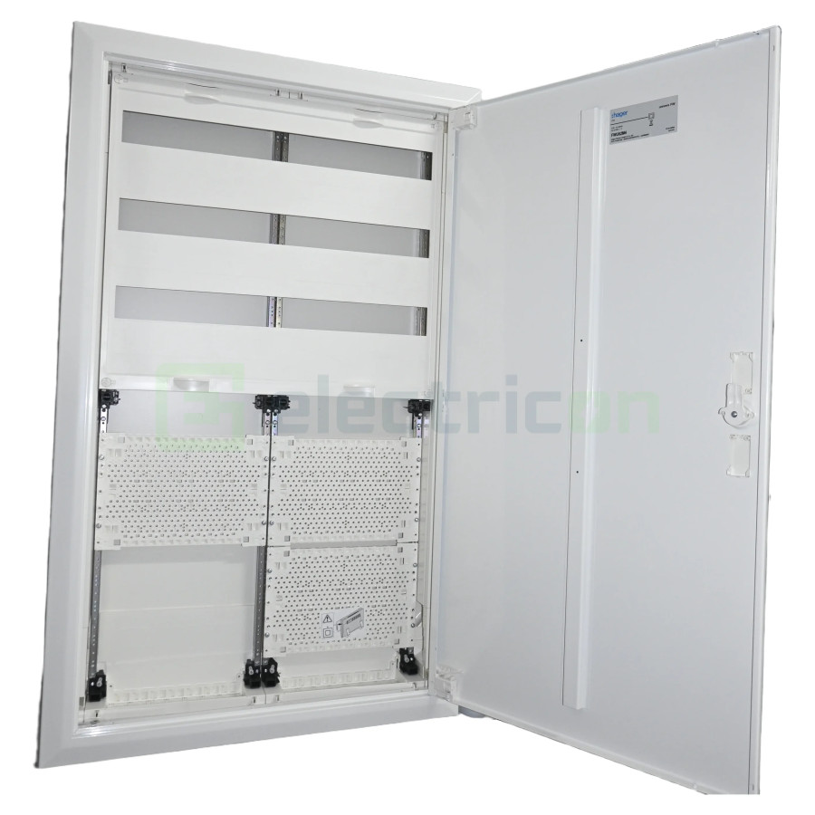Tablou combo hibrid 156 module 78 curent 78 multimedia Hager FWU62M4