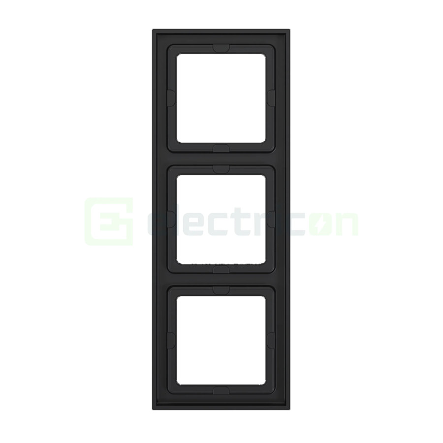 Rama aparataj 3 module antracit Q.3 Berker 10136096