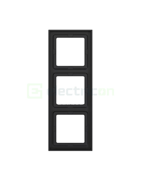 Rama aparataj 3 module antracit Q.3 Berker 10136096