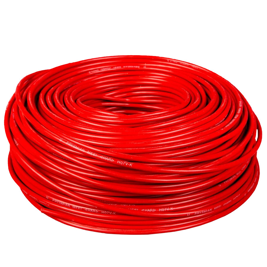 Conductor H07V-K 1x2.5mm² rosu