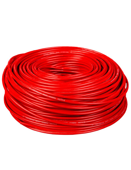 Conductor H07V-K 1x2.5mm² rosu