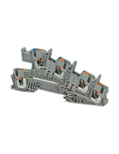 Clemă șir PTI 2.5-PE/L/N gri Phoenix Contact 5 conexiuni 4mm² distribuție