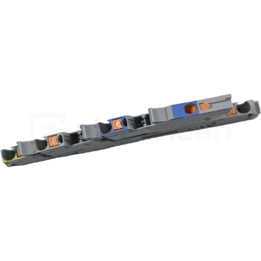 Clemă PTI 2.5-PE/L/NT Phoenix Contact 5 Conexiuni Gri