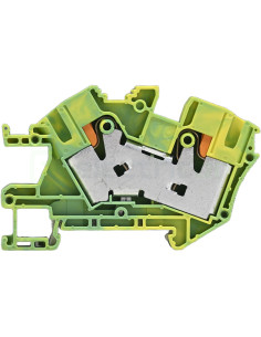 Clemă șir pământ PTI 16/S-PE Phoenix Contact 16mm² galben-verde push-in putere 2
