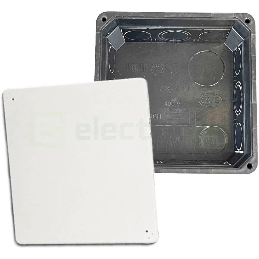 Doză derivație AK100 Dietzel Univolt set cu capac