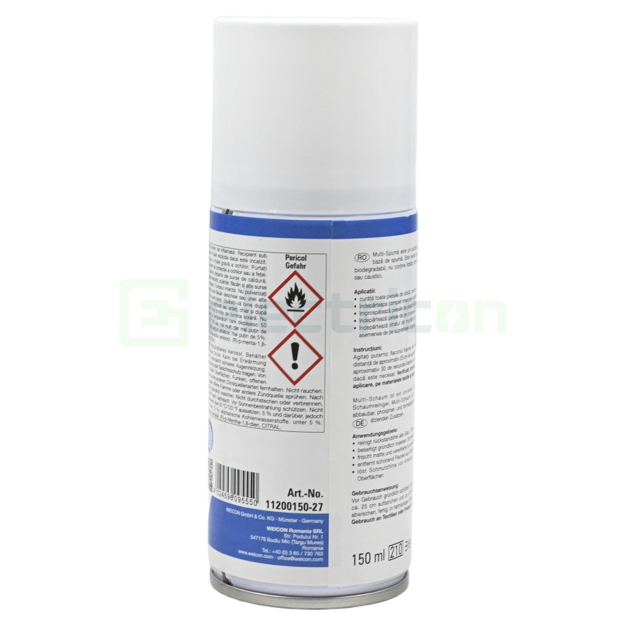 Spray Multi-Spumă Weicon 150ml Curățare Puternică 10064756