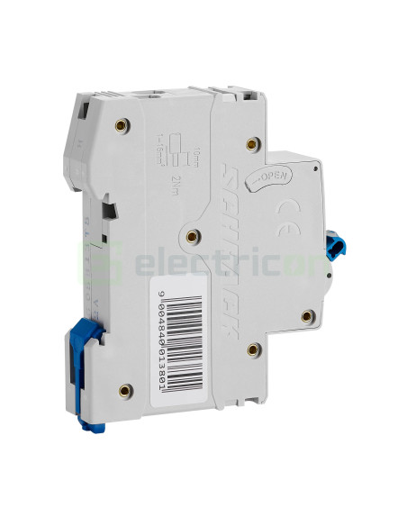 MCB B 13 A 1P+N Schrack AM618513