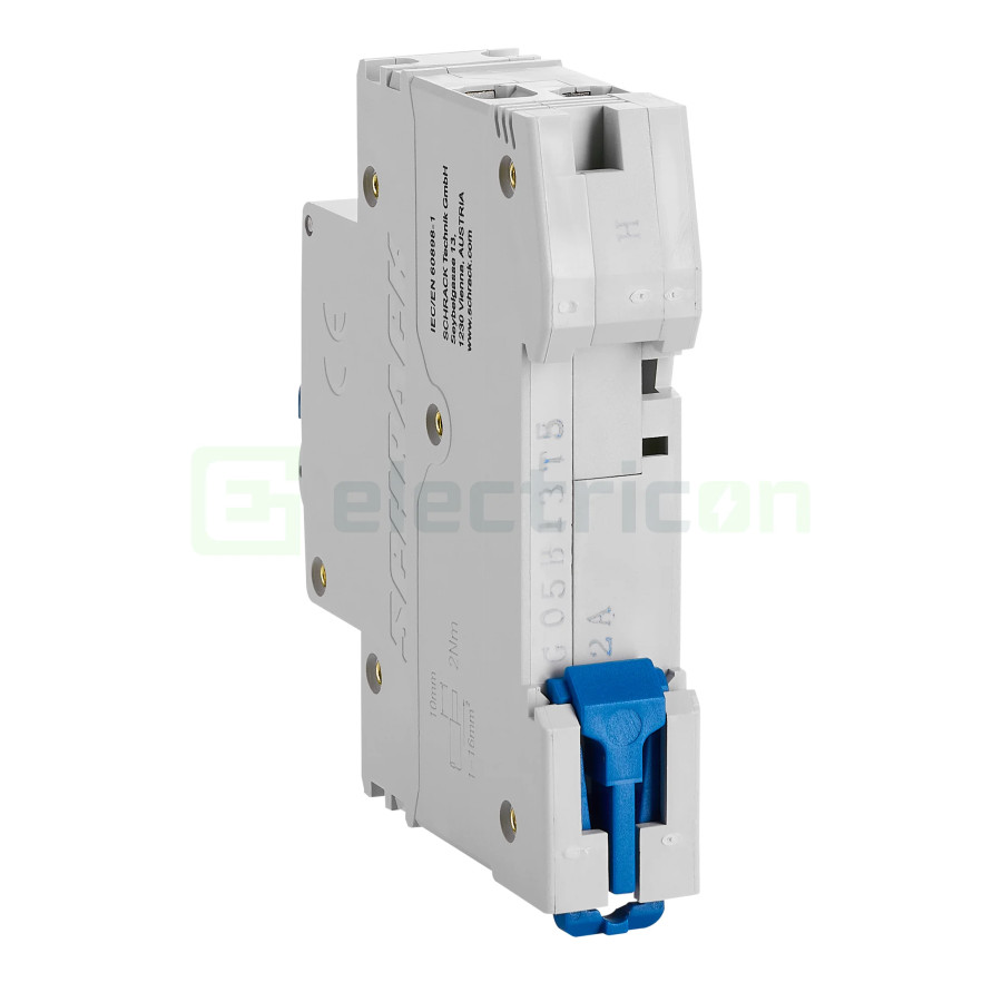 MCB B 13 A 1P+N Schrack AM618513