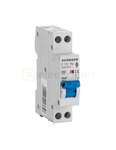 Siguranta Automata MCB Schrack Curba C 13 A 1P+N Cod AM617513