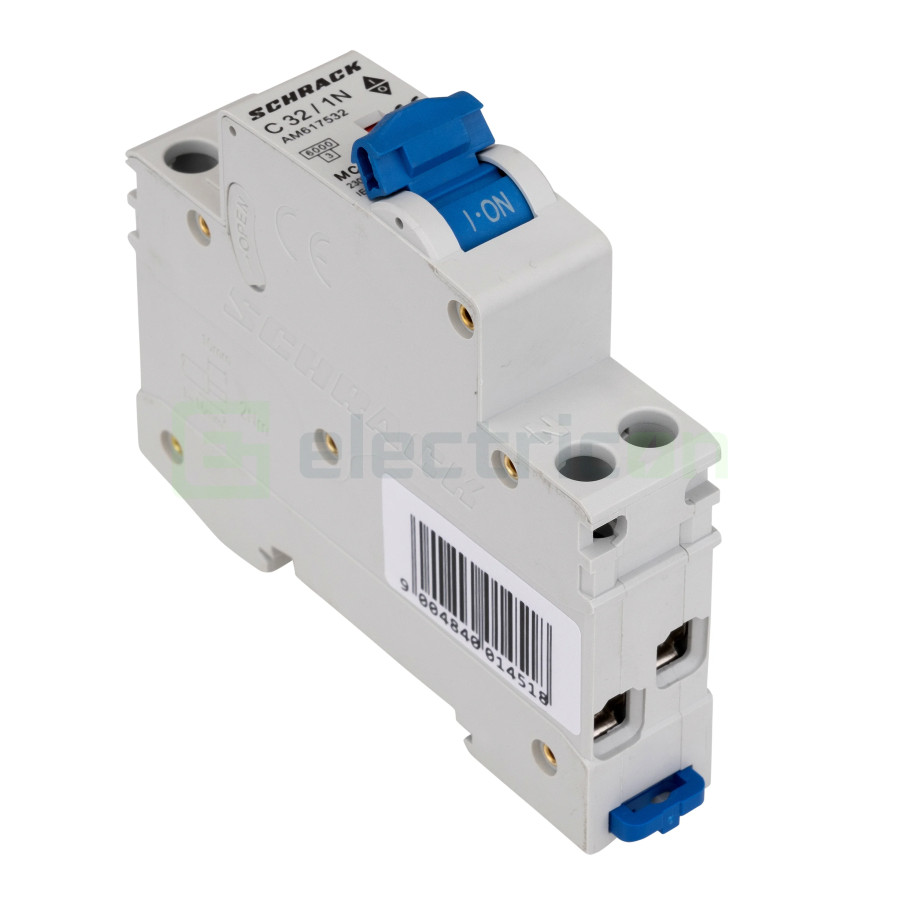 MCB C 32 A 1P+N Schrack AM617532