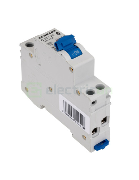 MCB C 32 A 1P+N Schrack AM617532