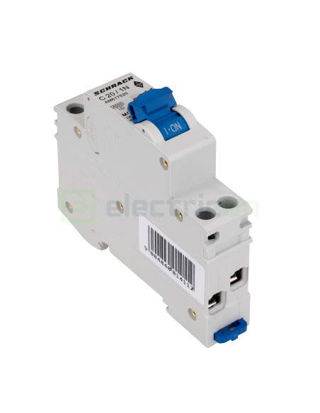 MCB C 20 A 1P+N Schrack AM617520