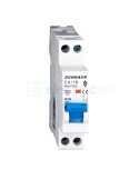 MCB - Siguranță automată - disjunctor - curba C 6A 6kA 1P+N 1M Amparo Schrack AM617506