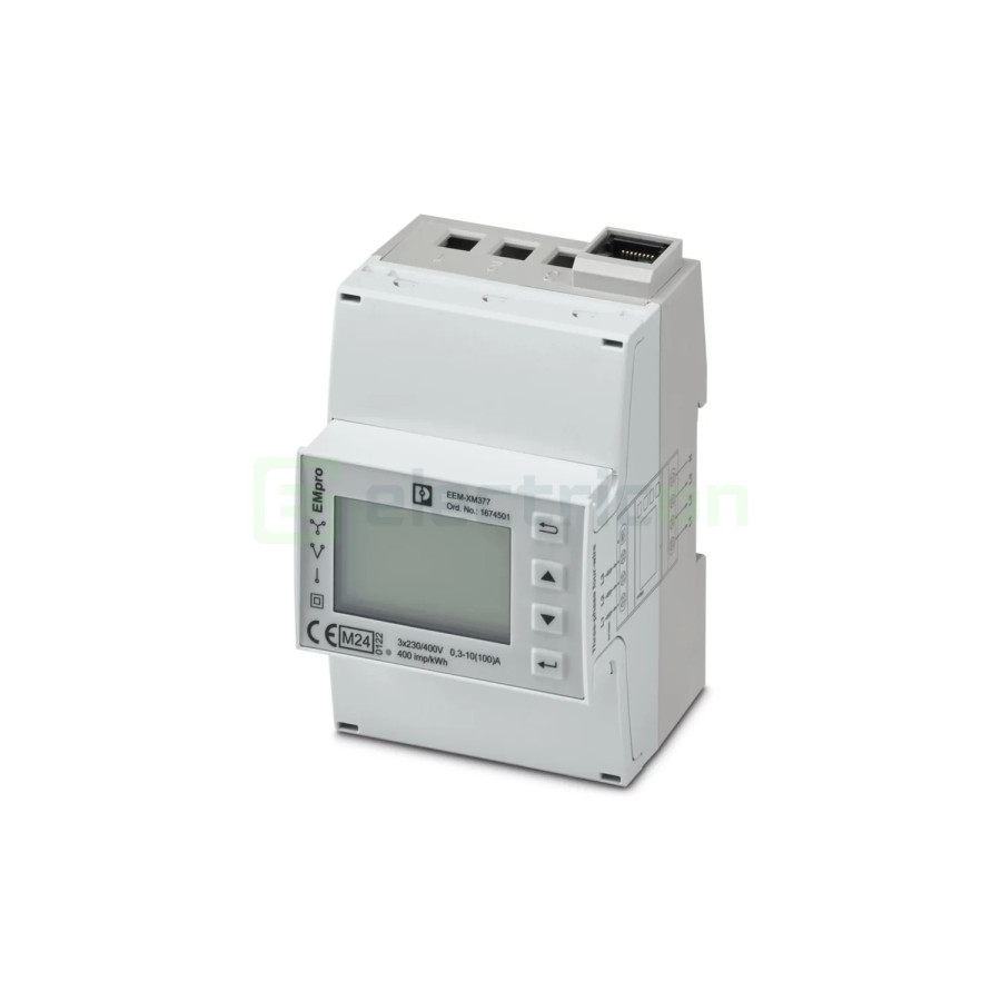 Contor energie trifazat 100A Modbus TCP EEM-XM377 Phoenix Contact 1674501