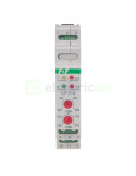 Releu control și monitorizare tensiune - monofazat - reglabil 150-270VAC 1ND 16A F&F Filipowski - CP-710