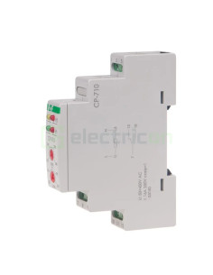 Releu tensiune monofazat blocare timp 16A CP-710 F&F Filipowski 2