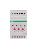 Releu control tensiune - trifazat cu blocare timp - 1ND 10A 3M - F&F Filipowski - CP-730