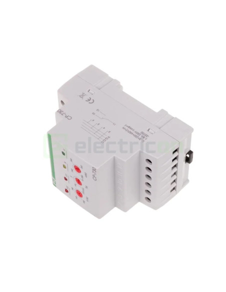 Releu tensiune trifazat blocare timp 10A CP-730 F&F