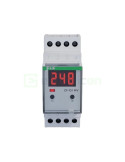 Releu control tensiune - monofazat PV - reglabil 150-270VAC 1ND 16A - F&F Filipowski - CP-721-FPV
